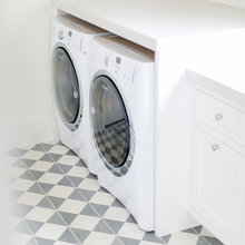small laundry room