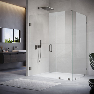 Frameless Corner Shower Enclosure – UKH07 | Hinged Door | 10mm SGCC Certified Gl