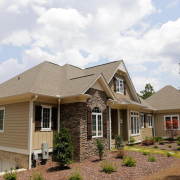 Stunning Craftsman Home on Lake Auman, Seven Lakes West, West End, NC.