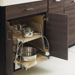 Organizing Features: Dual Pull-out - Kitchen Storage And Organization