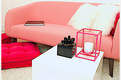 Inspiration for a modern living room remodel in San Francisco