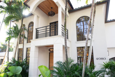 Modern exterior home idea in Miami