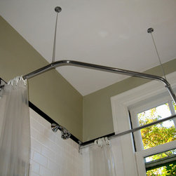 Custom Neo-Angle Shower Rod - Shower Curtain Rods