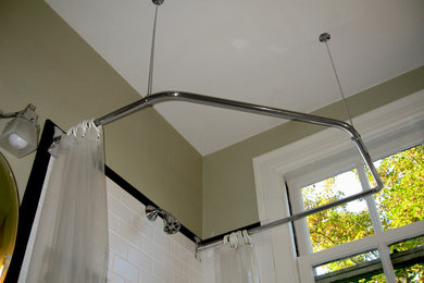 Custom Neo-Angle Shower Rod