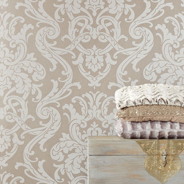 Alimos Taupe Damask