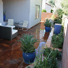 Outdoor concrete
