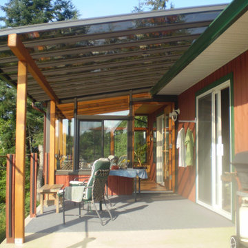 Western Red Cedar/Aluminium Patio Cover