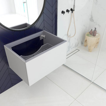 Laviva 313VTR-30CW Vitri 30 - Cloud White Cabinet