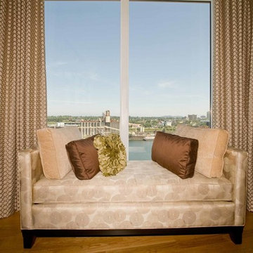 Penthouse in the Pearl District: Living Room