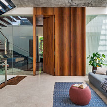 Master bedroom door
