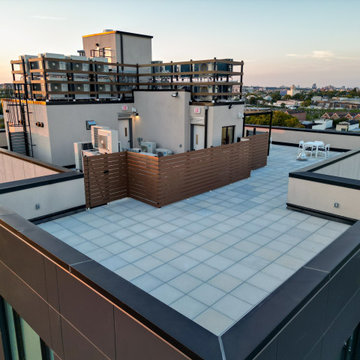 Rooftop Deck in Borough Park, Brooklyn