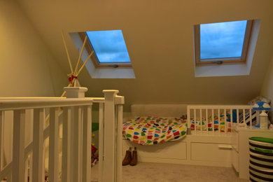 Roof light loft conversion childs bedroom