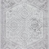 Mikaela Traditional Oriental White Rectangle Area Rug, 8' x 10'
