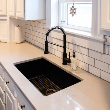 Indiana Historic Home Painted Cabinets