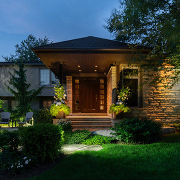 Markham Outdoor Lighting Redesign - View After Conscape