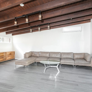 Garage Conversion Into Family Room