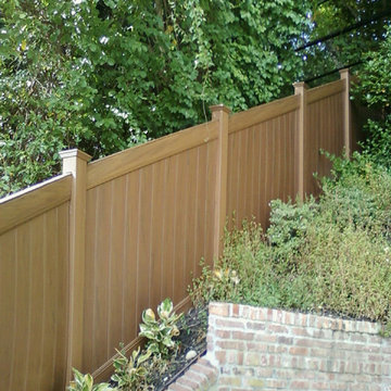 Woodgrain Vinyl Fences & Gates