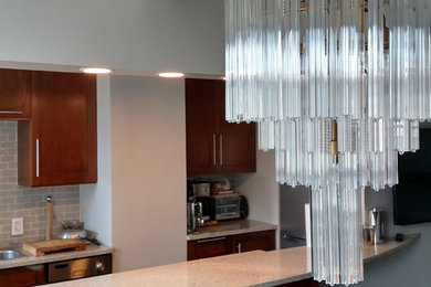 Trendy kitchen photo in New York