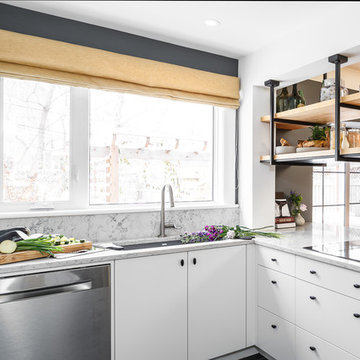 Hanging in Balance Kitchen Design | Astro Design Centre | Ottawa, Canada