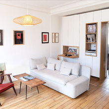 Parquet Ancien Blond, Blanc Partout, Touches De Couleurs, Que Du Bonheu
