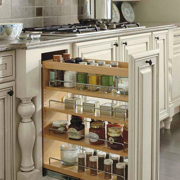 Schrock Cabinets: Base Pantry Pull-out Cabinet
