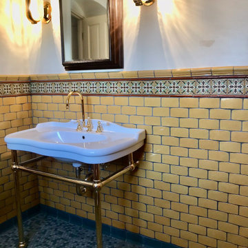 1920's Spanish Style Bathroom Restoration