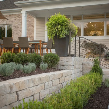 Retaining Wall Options - Natural Stone Look
