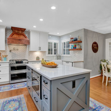 Designing Delight: A Kitchen and Dual Bathroom Makeover for Inspired Living