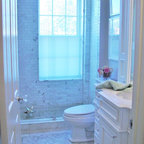 Master Bath with Fireplace - Traditional - Bathroom - Denver - by