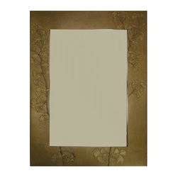 Gingko Branch Mirror - Wall Mirrors