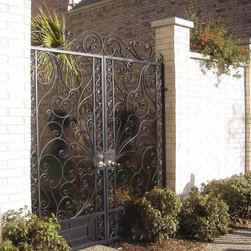 Wrought Iron Exterior Gates - Products