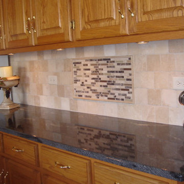 Cosmic Black - Titanium Granite Kitchen