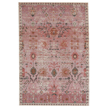 Jaipur Swoon Elva Swo06 Outdoor Rug, Pink and N and A, 9'6"x12'7"