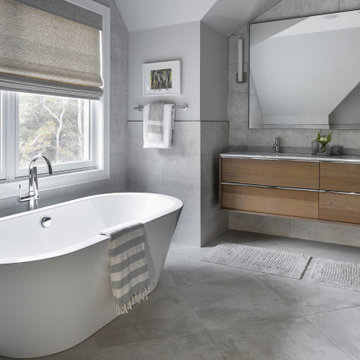 Tranquility now - the Master Bathroom