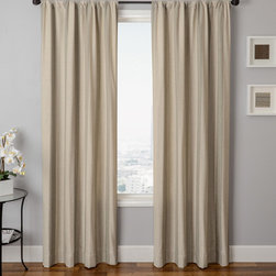 Blindsgalore Signature Drapery Panel: Azure Stripe - Curtains