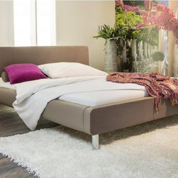 Enya Platform Bed | Mink Shadow - Platform Beds