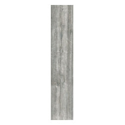 Walls and Floors - Aged Grey Oak Wood Effect Tiles, 1 m2 - Wall And Floor Tile