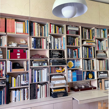 Library & Home Office with Storage