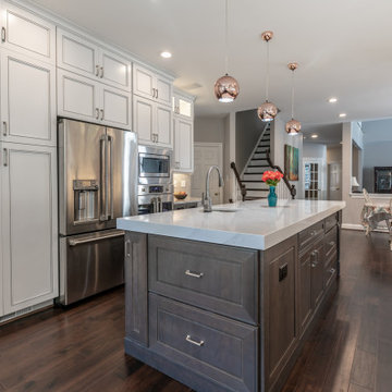 Totally Modern Kitchen and Mud Room Remodel in Sterling, Virginia
