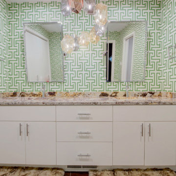 Jetsons/Flintstone bathroom