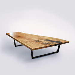 Live Edge Maple Coffee Table - Dining Tables