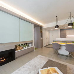 Midtown Residence - Indoor Fireplaces