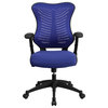 Blue Mesh Chair BL-ZP-806-BL-GG