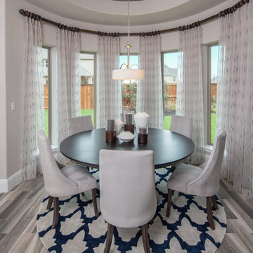 Large Breakfast room overlooking the backyard