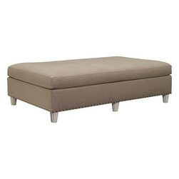 Hickory Chair Ottomans and Benches - Footstools And Ottomans