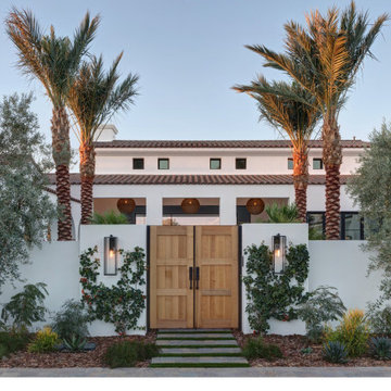 Front entry gates