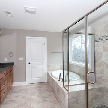 Hallway Style Bathroom Layout