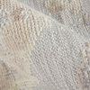 Weave & Wander Tierney Eco Friendly PET Oushak Rug, Vapor Gray/Bone/Tan, 2' X 3'