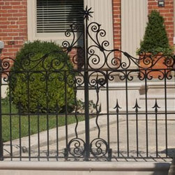 Stewart Iron Double Walk Gate - Outdoor Products