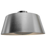 Access Lighting - Soho, Flush Mount, E26 LED, Brushed Steel - Features: